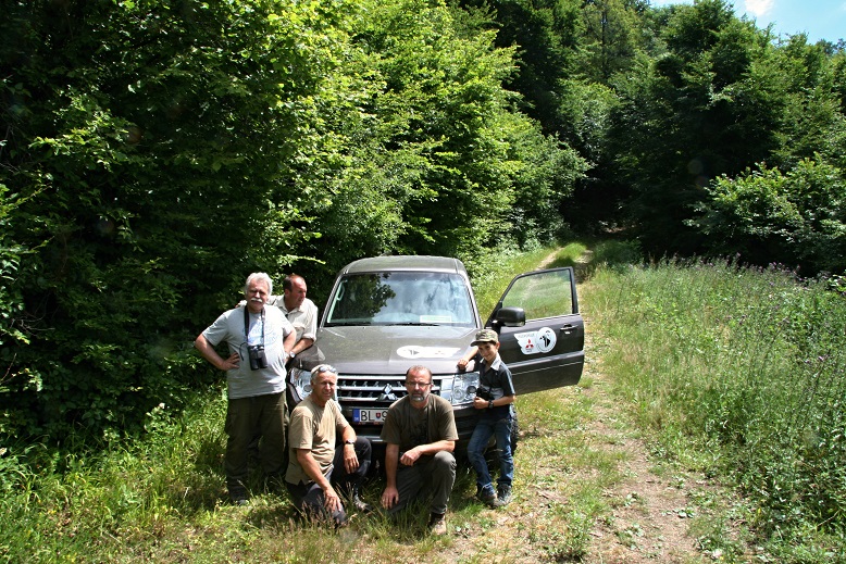 Ochrana dravcov na Slovensku a Mitsubishi Motors spojili sily Pajero vyraza do terenu 09